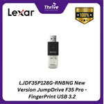 Load image into Gallery viewer, LJDF35P128G-RNBNG New Version JumpDrive F35 Pro - FingerPrint USB 3.2