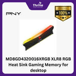 Load image into Gallery viewer, MD8GD4320016XRGB XLR8 RGB Heat Sink Gaming Memory for desktop