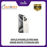 Load image into Gallery viewer, APPLE IPHONE 15 PRO MAX 256GB WHITE TITANIUM GRS RSMI INDONESIA GDN