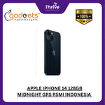 Load image into Gallery viewer, APPLE IPHONE 14 128GB MIDNIGHT GRS RSMI INDONESIA TAM