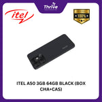 Load image into Gallery viewer, ITEL A50 3GB 64GB BLACK (BOX CHA+CAS)