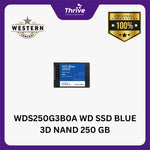 Load image into Gallery viewer, WDS250G3B0A WD SSD BLUE 3D NAND 250 GB