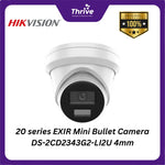 Load image into Gallery viewer, 20 series EXIR Mini Bullet Camera DS-2CD2343G2-LI2U 4mm