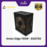 Load image into Gallery viewer, Antec Edge 750W - EDG750 - 80+ Gold - Japanese Capacitor ! (PSU Made by Seasonic) - Full Modular - LED Fan - 5 Years Warranty Replacement