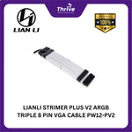 Load image into Gallery viewer, LIANLI STRIMER PLUS V2 ARGB TRIPLE 8 PIN VGA CABLE PW12-PV2