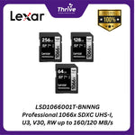 Load image into Gallery viewer, LSD1066001T-BNNNG Professional 1066x SDXC UHS-I, U3, V30, RW up to 160/120 MB/s