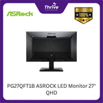 Load image into Gallery viewer, PG27QFT1B ASROCK LED Monitor 27" QHD