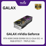 Load image into Gallery viewer, GALAX nVidia Geforce RTX 4090 24GB DDR6X SG (1-Click OC) -A RGB EFFECT - TRIPLE FAN -