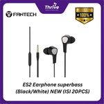 Load image into Gallery viewer, ES2 Earphone superbass (Black/White) NEW (ISI 20PCS)