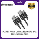 Load image into Gallery viewer, PL102M PRIME LINK KABEL MICRO 2,4A TOPLES (ISI 20 PCS)