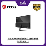 Load image into Gallery viewer, MSI AIO MODERN I7 1255 8GB 512GB W11+OHS 23.8FHD IPS BLK -AM242.1461