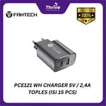 Load image into Gallery viewer, PCE121 WH CHARGER 5V / 2,4A TOPLES (ISI 15 PCS)