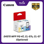 Load image into Gallery viewer, E4570 MFP PG-47, CL-57s, CL-57 (Optional)