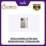 Load image into Gallery viewer, APPLE IPHONE 15 PRO MAX 256GB NATURAL TITANIUM GRS RSMI INDONESIA DIGIMAP