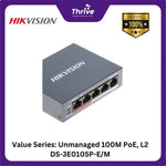 Load image into Gallery viewer, Value Series: Unmanaged 100M PoE, L2 DS-3E0105P-E/M