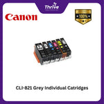 Load image into Gallery viewer, CLI-821 Grey Individual Catridges