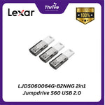 Load image into Gallery viewer, LJDS060064G-B2NNG 2in1 Jumpdrive S60 USB 2.0