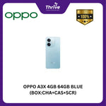 Load image into Gallery viewer, OPPO A3X 4GB 64GB BLUE (BOX:CHA+CAS+SCR)