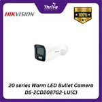 Load image into Gallery viewer, 20 series Warm LED Bullet Camera DS-2CD2087G2-LU(C)