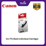 Load image into Gallery viewer, CLI-771 Black Individual Catridges