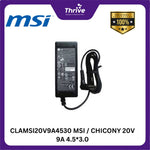 Load image into Gallery viewer, CLAMSI20V9A4530 MSI / CHICONY 20V 9A 4.5*3.0