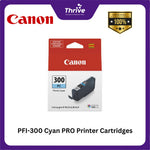 Load image into Gallery viewer, PFI-300 Cyan PRO Printer Cartridges