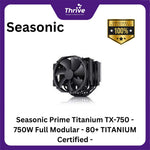 Load image into Gallery viewer, Seasonic Prime Titanium TX-750 - 750W Full Modular - 80+ TITANIUM Certified - 12 Years Warranty Replacement