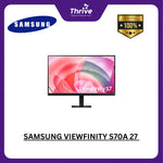 Load image into Gallery viewer, SAMSUNG VIEWFINITY S70A 27 4K 16:9 FLAT IPS 99% SRGB HDR10 3Y