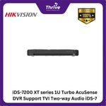 Load image into Gallery viewer, iDS-7200 XT series 1U Turbo AcuSense DVR Support TVI Two-way Audio iDS-7208HQHI-M2/XT