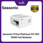 Load image into Gallery viewer, Seasonic Prime Platinum PX-750 - 750W Full Modular - 80+ Platinum Certified - 12 Years Warranty Replacement