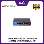Load image into Gallery viewer, SOHO Value Series: Unmanaged Desktop Switch Plastic, L2 DS-3E0508D-O
