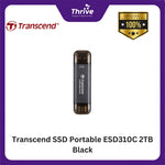 Load image into Gallery viewer, Transcend SSD Portable ESD310C 2TB Black