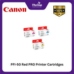 Load image into Gallery viewer, PFI-50 Red PRO Printer Cartridges