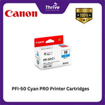 Load image into Gallery viewer, PFI-50 Cyan PRO Printer Cartridges