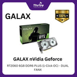 Load image into Gallery viewer, GALAX nVidia Geforce RTX 2060 6GB DDR6 PLUS (1-Click OC) - DUAL FAN