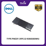 Load image into Gallery viewer, TYPE PW23Y /XPS 13-9360(60Wh)