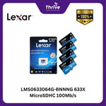 Load image into Gallery viewer, LMS0633064G-BNNNG 633X MicroSDHC 100Mb/s