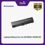 Load image into Gallery viewer, Laptop Battery For Len 42T4936 / E220S-8C