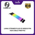 Load image into Gallery viewer, LIANLI STRIMER PLUS V2 ARGB 8 PIN VGA CABLE PW8-PV2