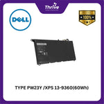 Load image into Gallery viewer, TYPE PW23Y /XPS 13-9360(60Wh)