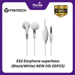 Load image into Gallery viewer, ES2 Earphone superbass (Black/White) NEW (ISI 20PCS)