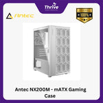 Load image into Gallery viewer, Antec NX200M - mATX Gaming Case - Left Side Glass Door - FREE 1 PCS 12CM FAN