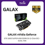 Load image into Gallery viewer, GALAX nVidia Geforce GTX 1650 SUPER 4GB DDR6 EX (1-Click OC) - DUAL FAN