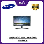 Load image into Gallery viewer, SAMSUNG CR50 32 FHD 16:9 CURVED VA 72% NTSC 75HZ 1Y PART + 3Y SERVICE