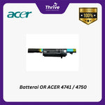 Load image into Gallery viewer, Batterai OR ACER 4741 / 4750