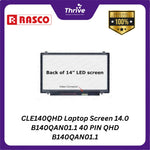 Load image into Gallery viewer, CLE140QHD Laptop Screen 14.0 B140QAN01.1 40 PIN QHD B140QAN01.1
