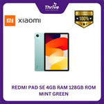 Load image into Gallery viewer, REDMI PAD SE 4GB RAM 128GB ROM MINT GREEN