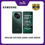 Load image into Gallery viewer, REALME C63 6GB 128GB JADE GREEN