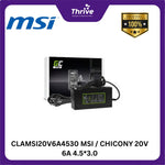 Load image into Gallery viewer, CLAMSI20V6A4530 MSI / CHICONY 20V 6A 4.5*3.0