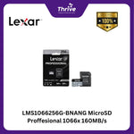 Load image into Gallery viewer, LMS1066256G-BNANG MicroSD Proffesional 1066x 160MB/s